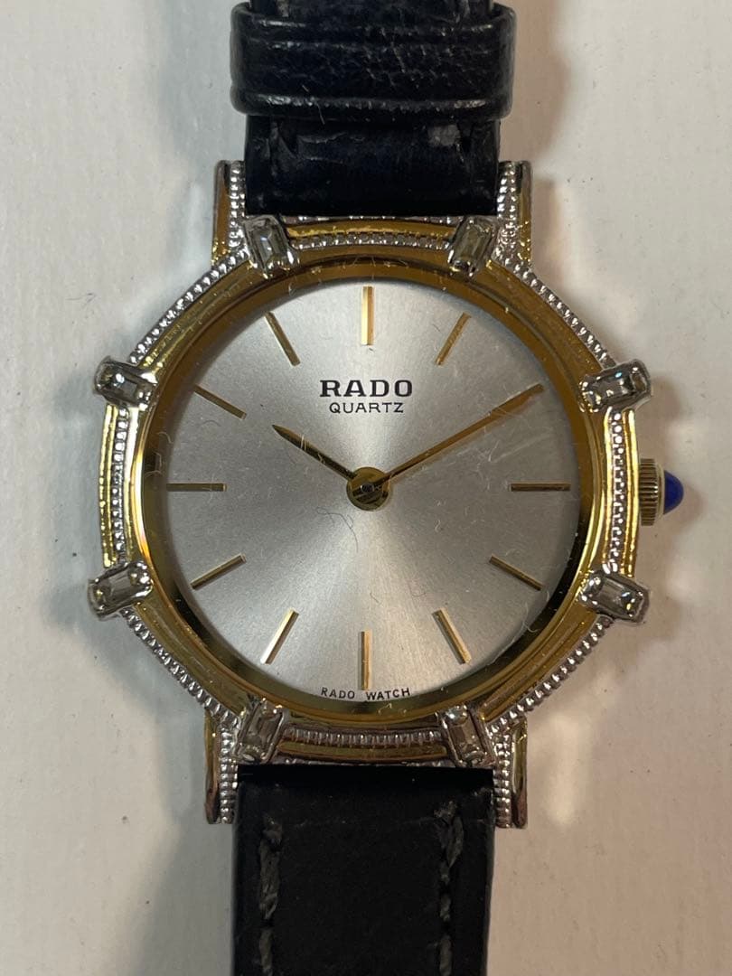 RADO QUARTZ ラドー クォーツ レディース腕時計 ゴールド シルバー