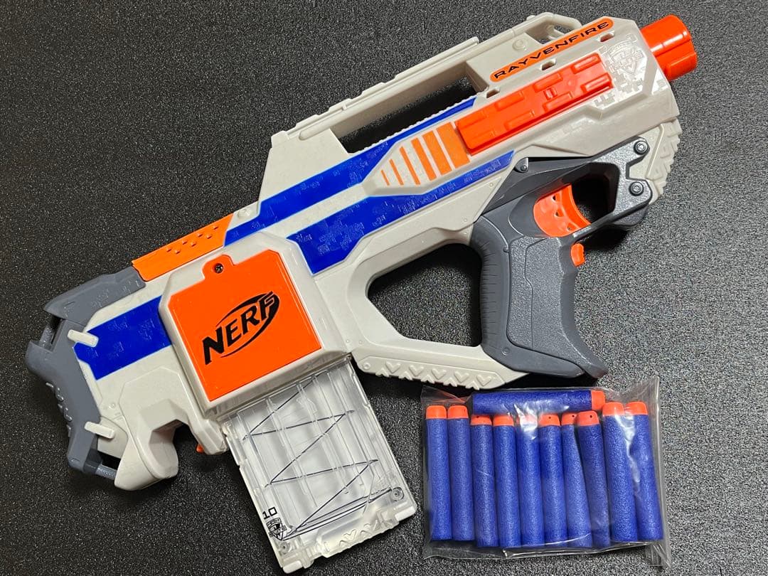 ナーフ エリート レイブンファイア RayvenFire Amazon.co.jp: ナーフ N-ストライク エリート ハイパーファイア : おもちゃ
