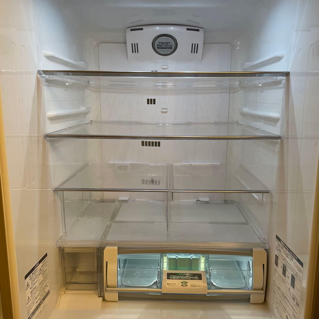 日立 大型 冷蔵庫 415L R-S4200E 真空チルド 梱包・発送たのメル便