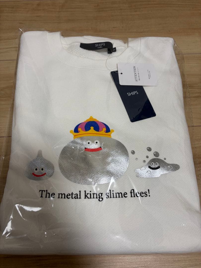 Ships ドラゴンクエストコラボデザインスウェット 未開封 ドラクエ