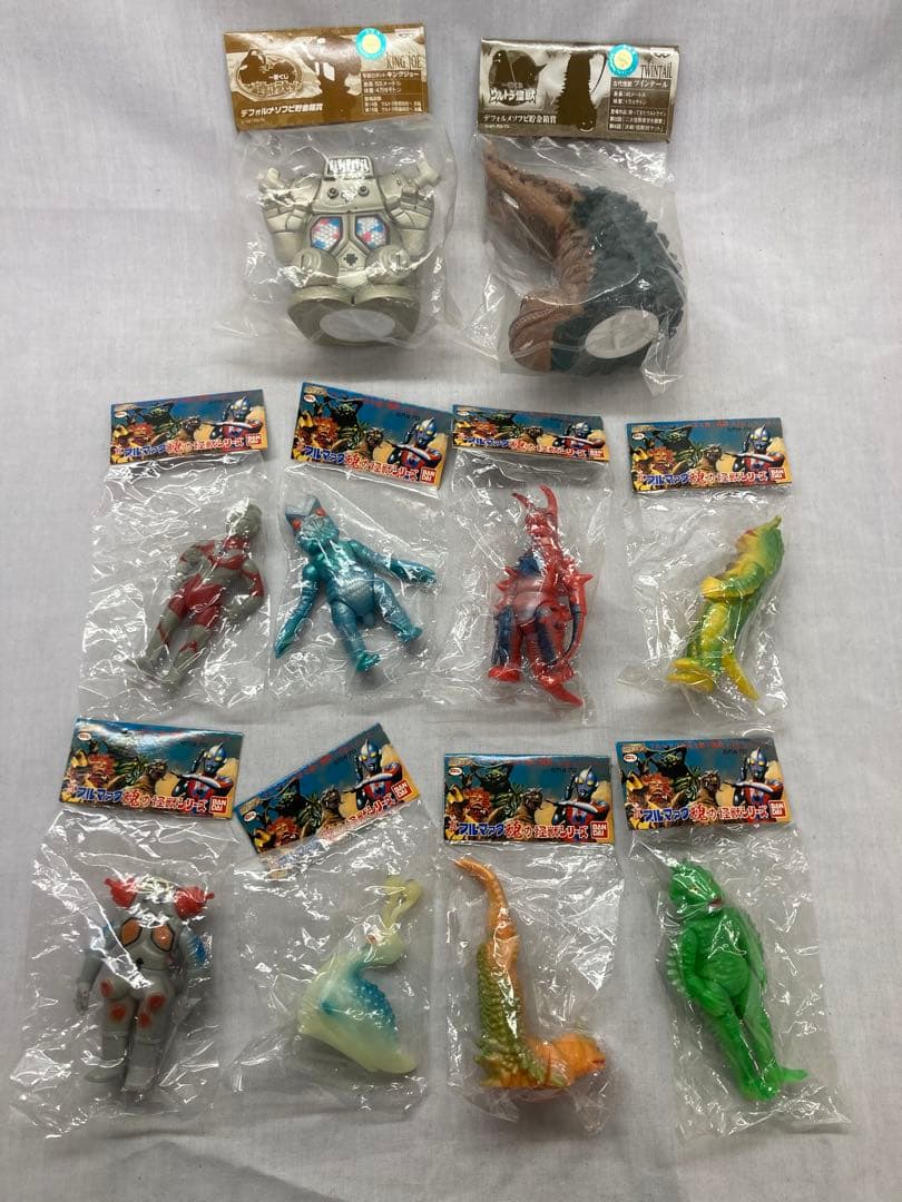 真ブルマァク魂の怪獣シリーズ新品3体