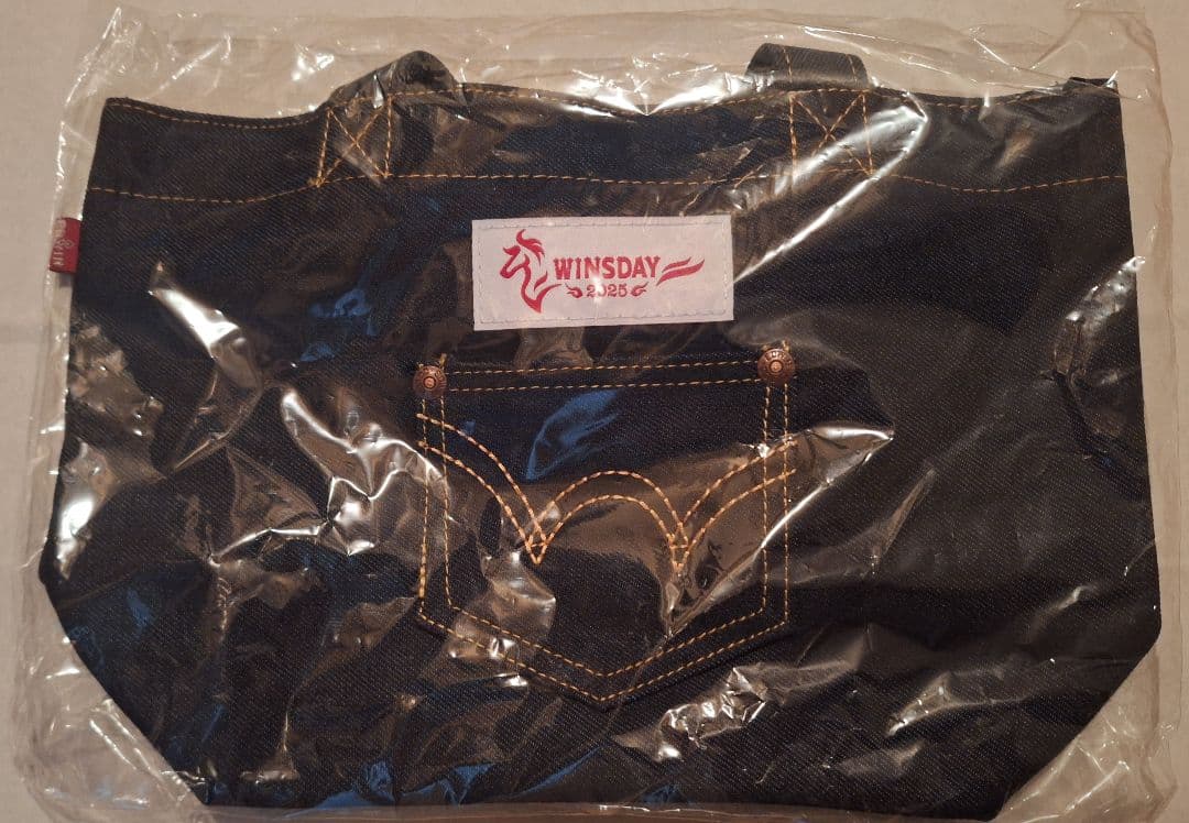 JRA ウインズデー 当選品 EDWIN オリジナルミニトートバッグ 競馬