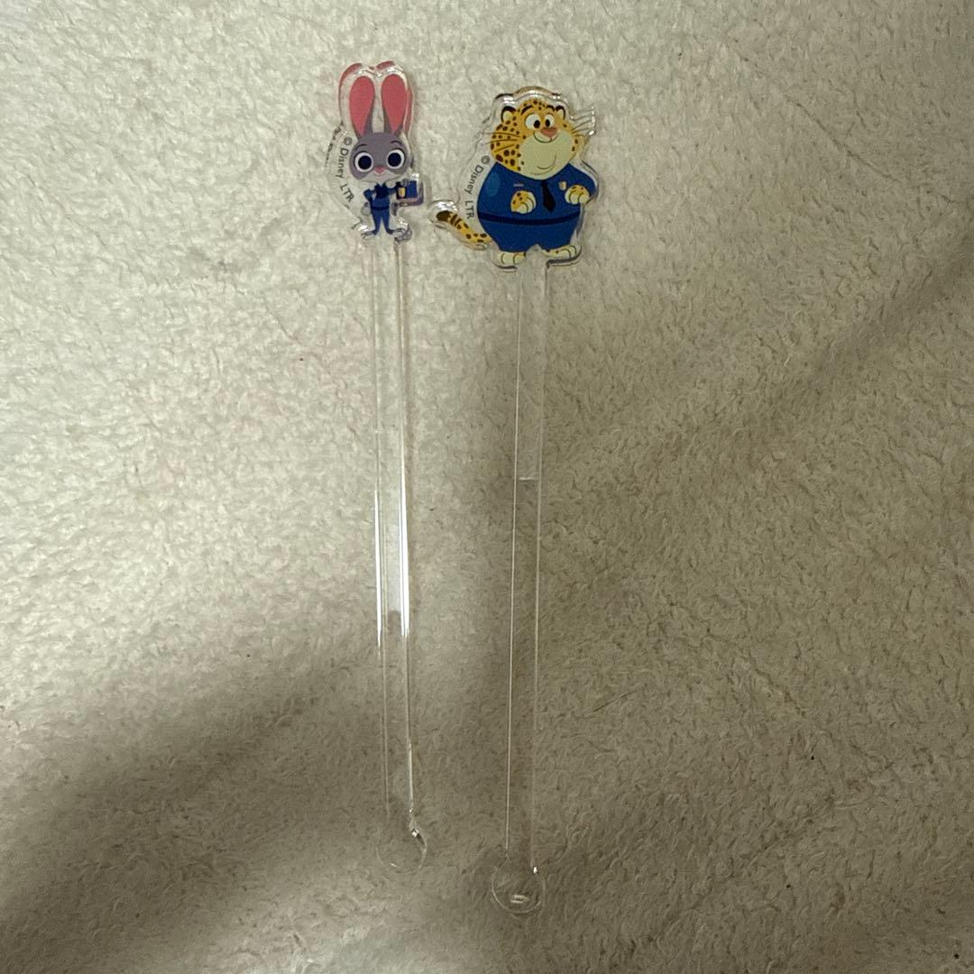 2本セット ズートピア オーマイカフェ マドラー セット - メルカリ