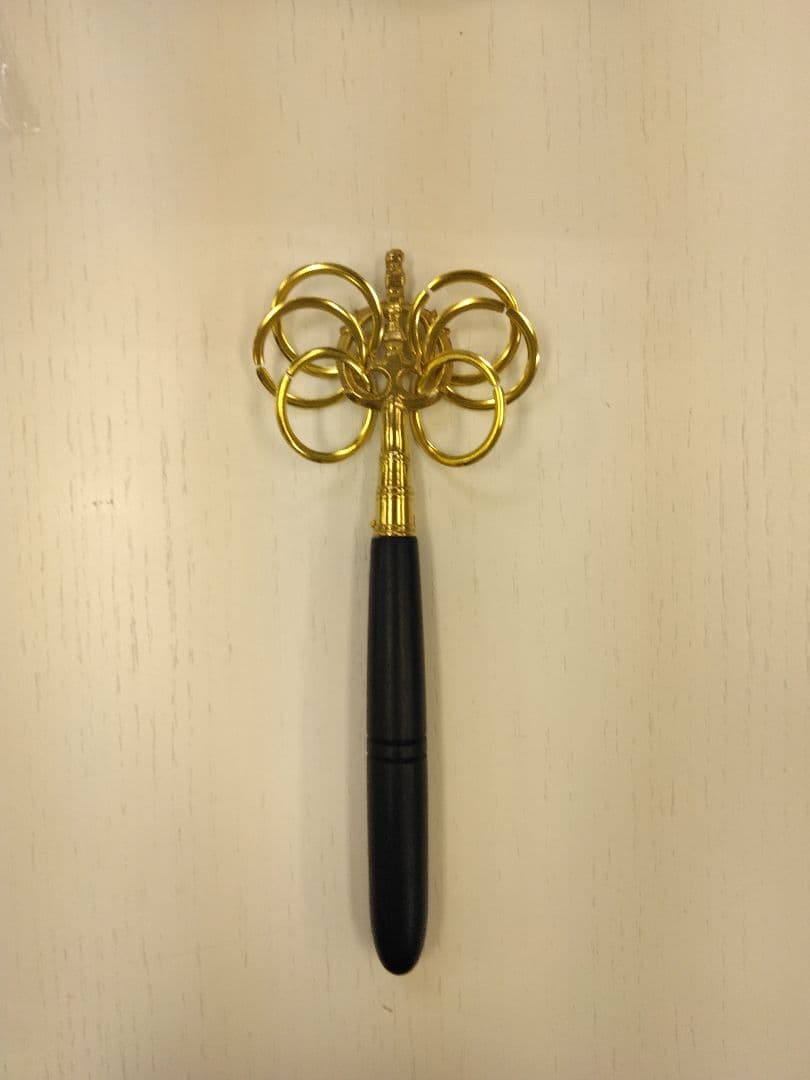 るん錫杖2本 楽天市場】錫杖 手錫杖 本焼き 十二環 33cm 中サイズ : 御朱印帳の