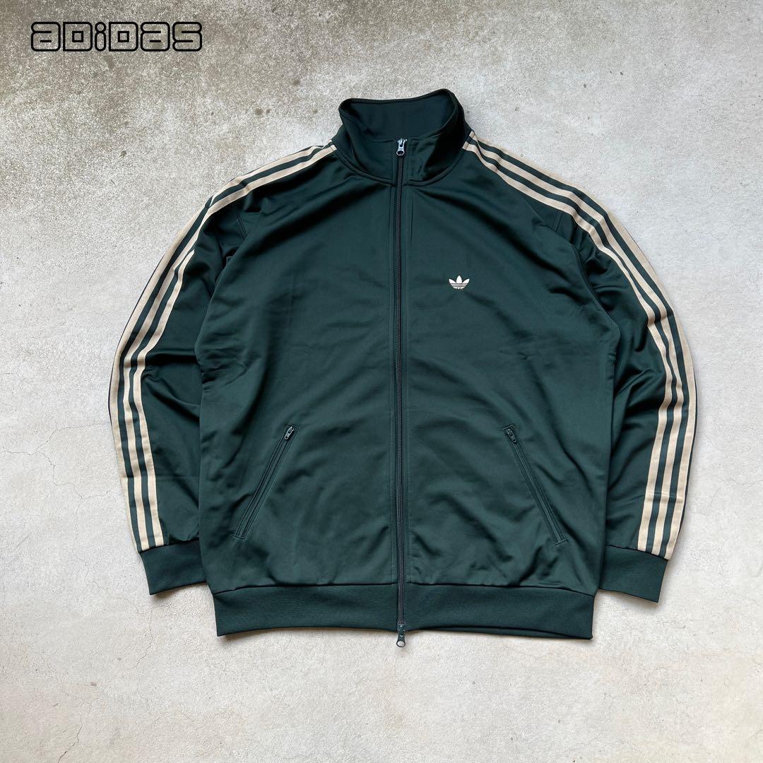 adidas アディダス トラックジャケット ジャージ ダークグリーン