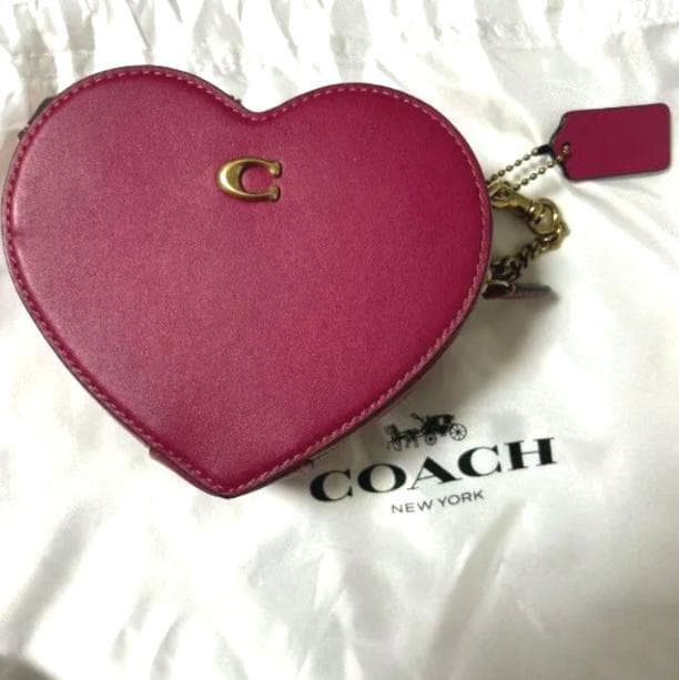 COACH ハート チェーンバッグ ミニ T25030106 COACH チェーンショルダーバッグ ハート クロスボディ 14 レディース
