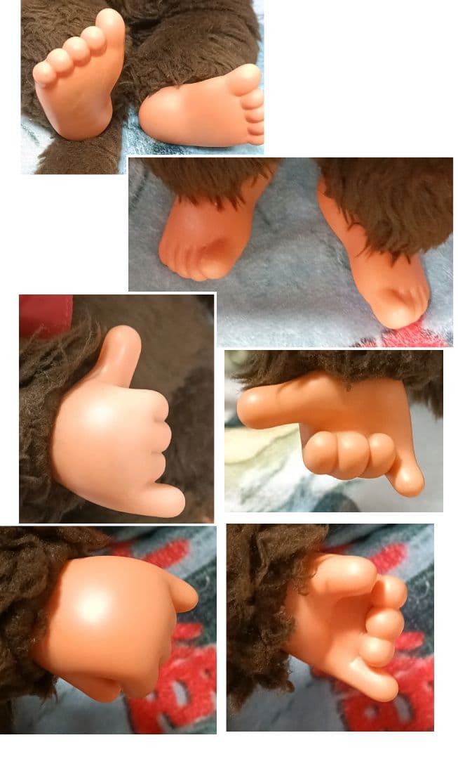 希少 昭和レトロ ブルーアイ モンチッチ ぬいぐるみ 男の子① - メルカリ