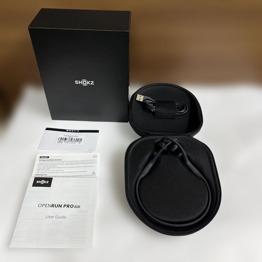 SHOKZ OPENRUN PRO 骨伝導イヤホン　美品 Shokz OpenRun Pro SKZ-EP-000008 [ベージュ] 価格比較 - 価格.com