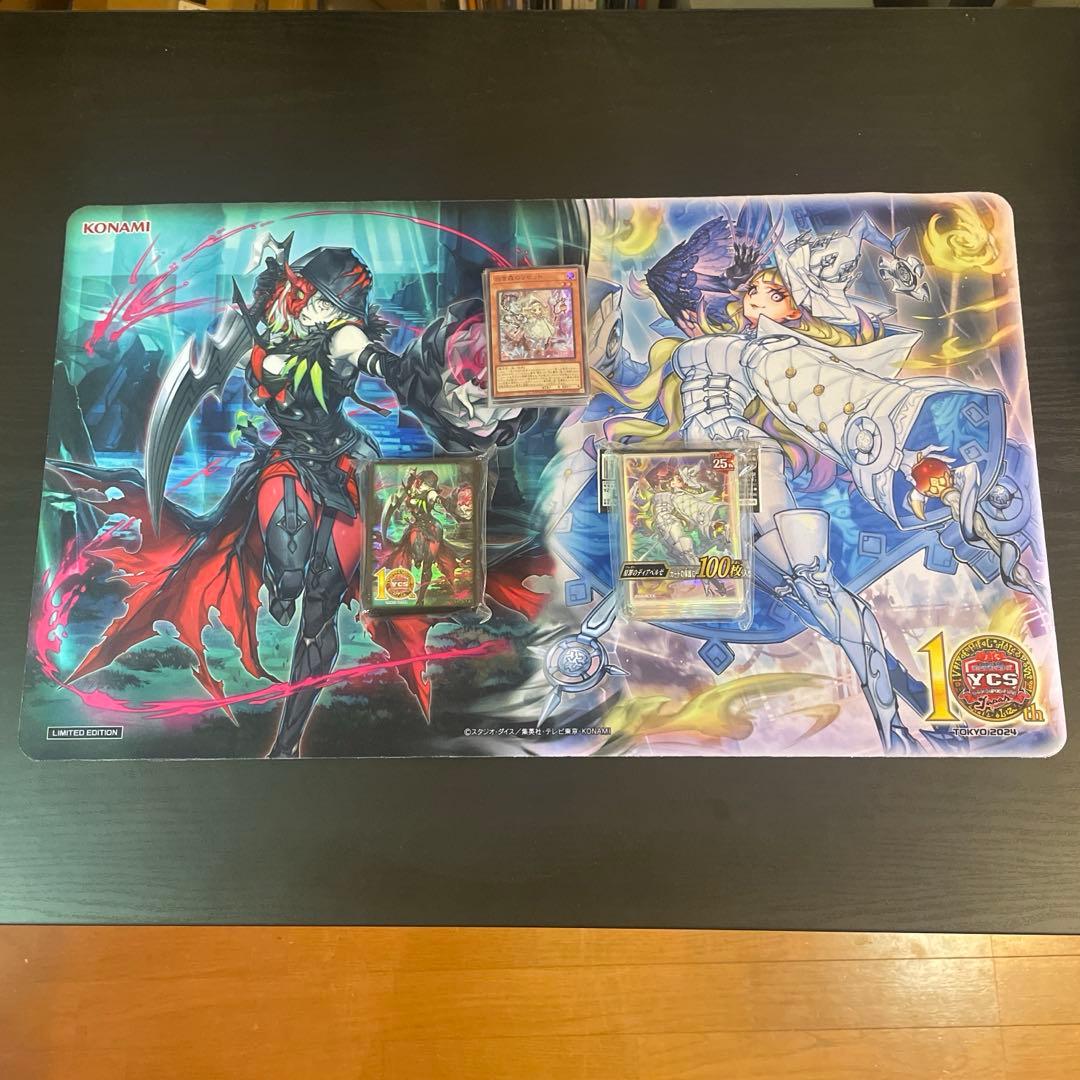 遊戯王 ディアベルスター YCSスリーブ、プレイマット デッキまとめ売り