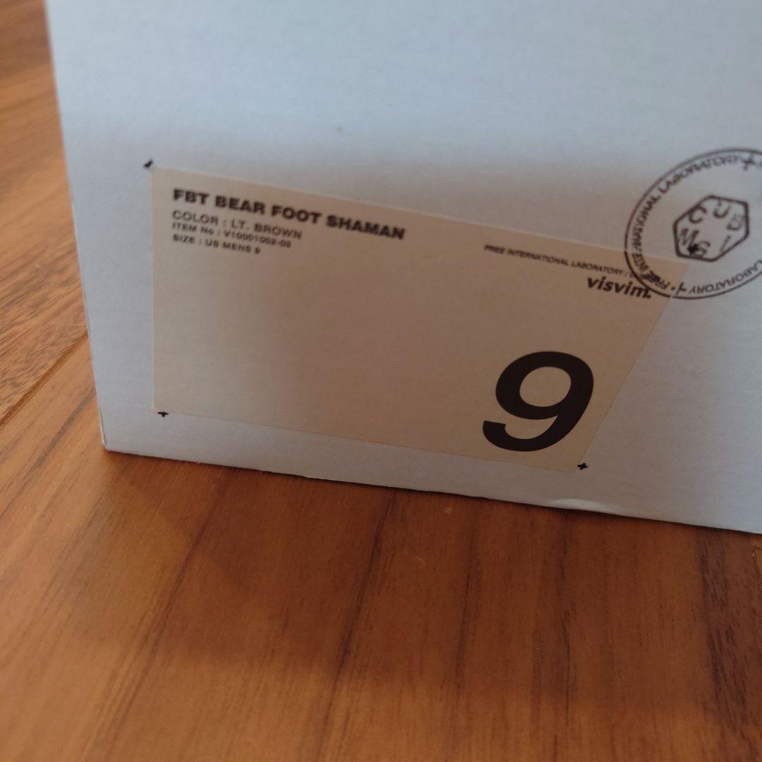 P。visvim★FBTBEAR FOOT-FOLK (27.0cm)