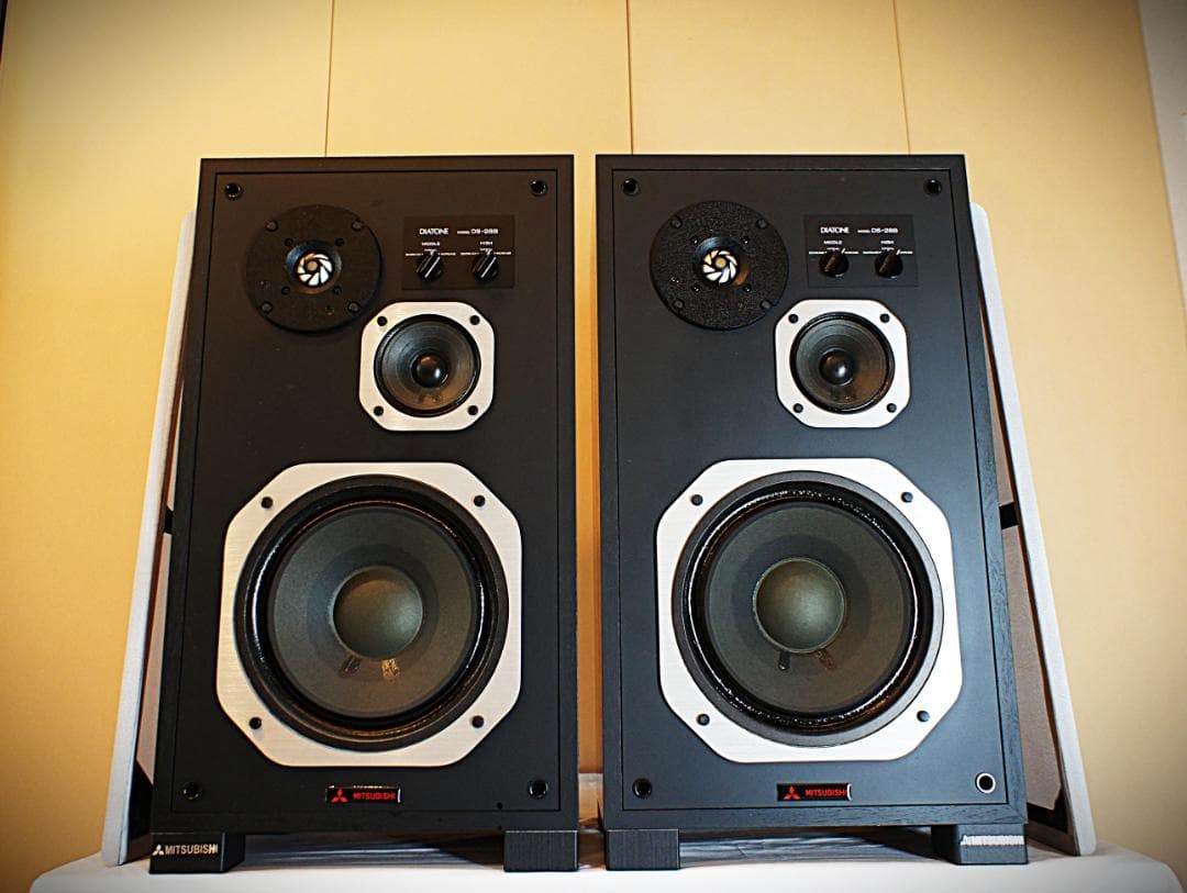 超美品】DIATONE スピーカー DS-28B 取説、木製台付き