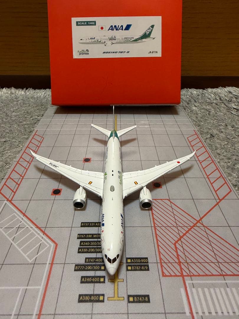 JC Wings ANA 1:400 B787-9 JA871A - メルカリ