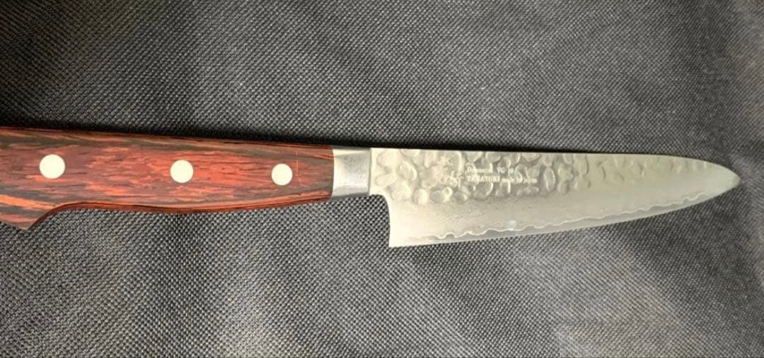 堺孝行　ぺティナイフ ペティナイフ18cm 堺孝行 日本鋼(ツバ付) 15005 刃渡180mm | 包丁,包丁