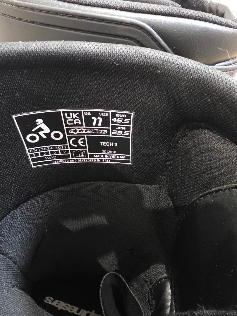 中古美品) アルパインスターズ テック3オフロ ードブーツ Size29.5