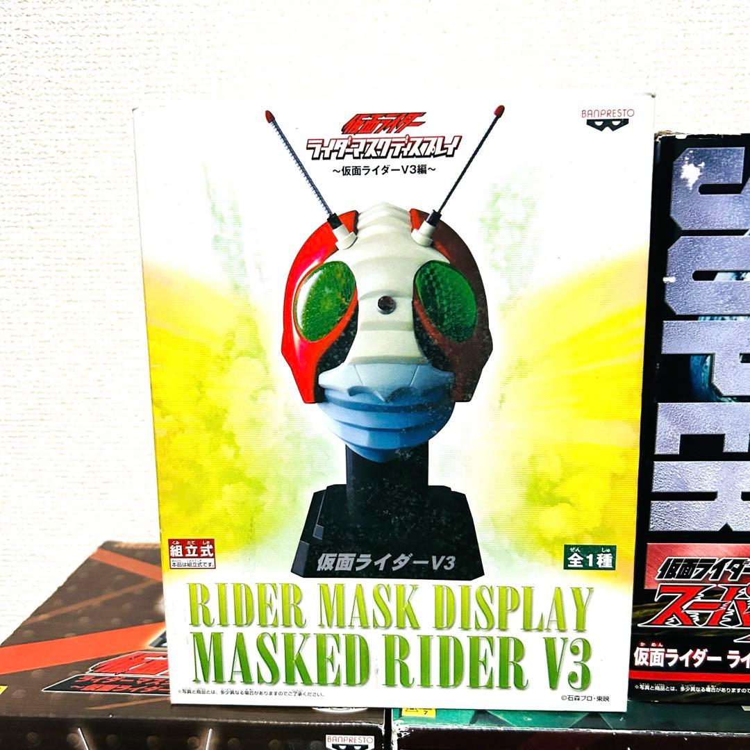 仮面ライダー ライダーマスクディスプレイ 昭和ライダー 5種類 - メルカリ