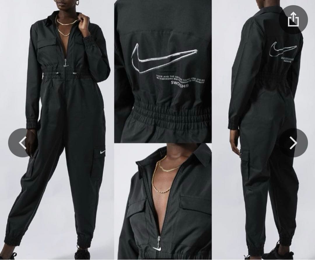 NIKE ナイキ ジャンプスーツ オールインワン - メルカリ