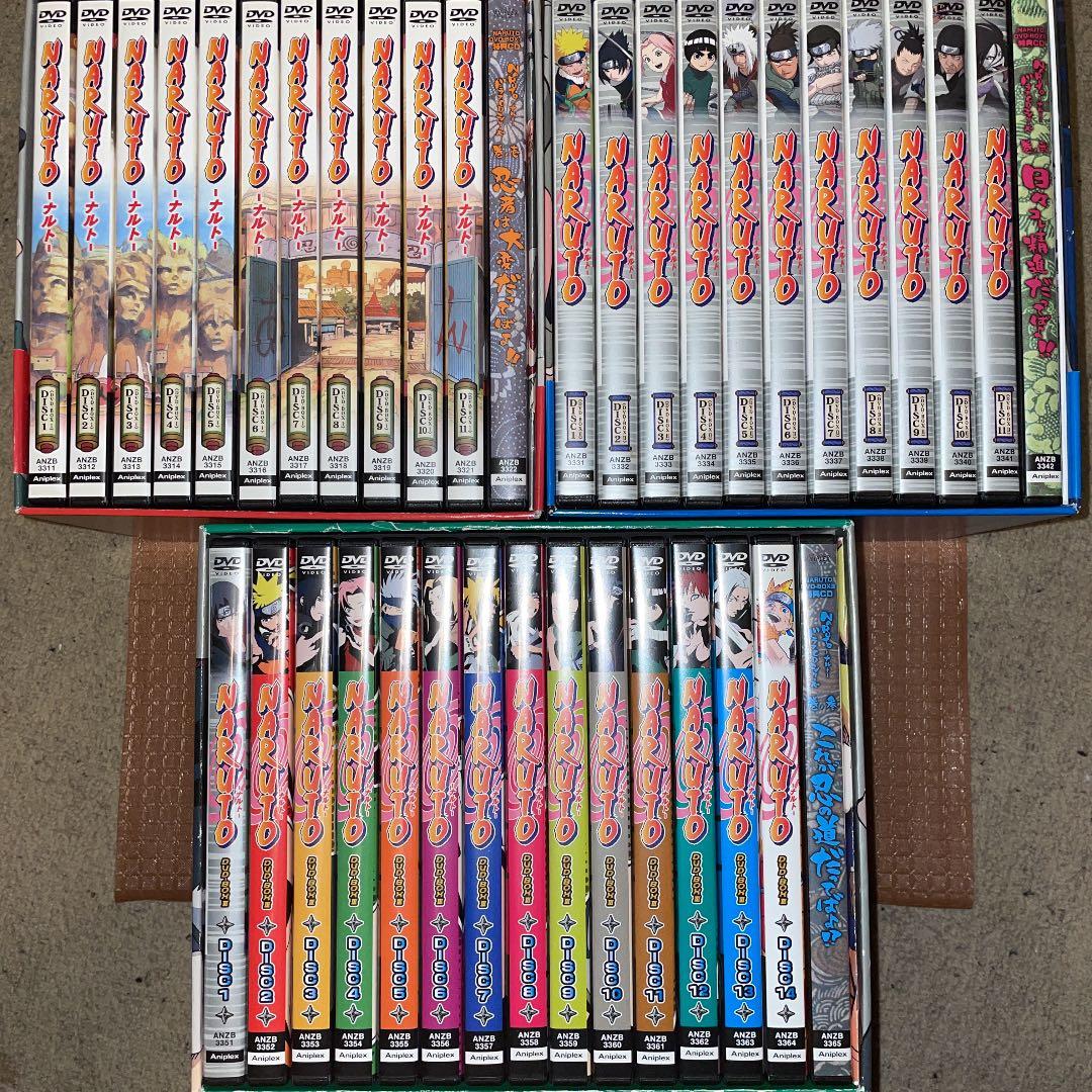 NARUTO～ナルト～DVD-BOX Ⅰ Ⅱ Ⅲ 完全生産限定版 セット売り - メルカリ
