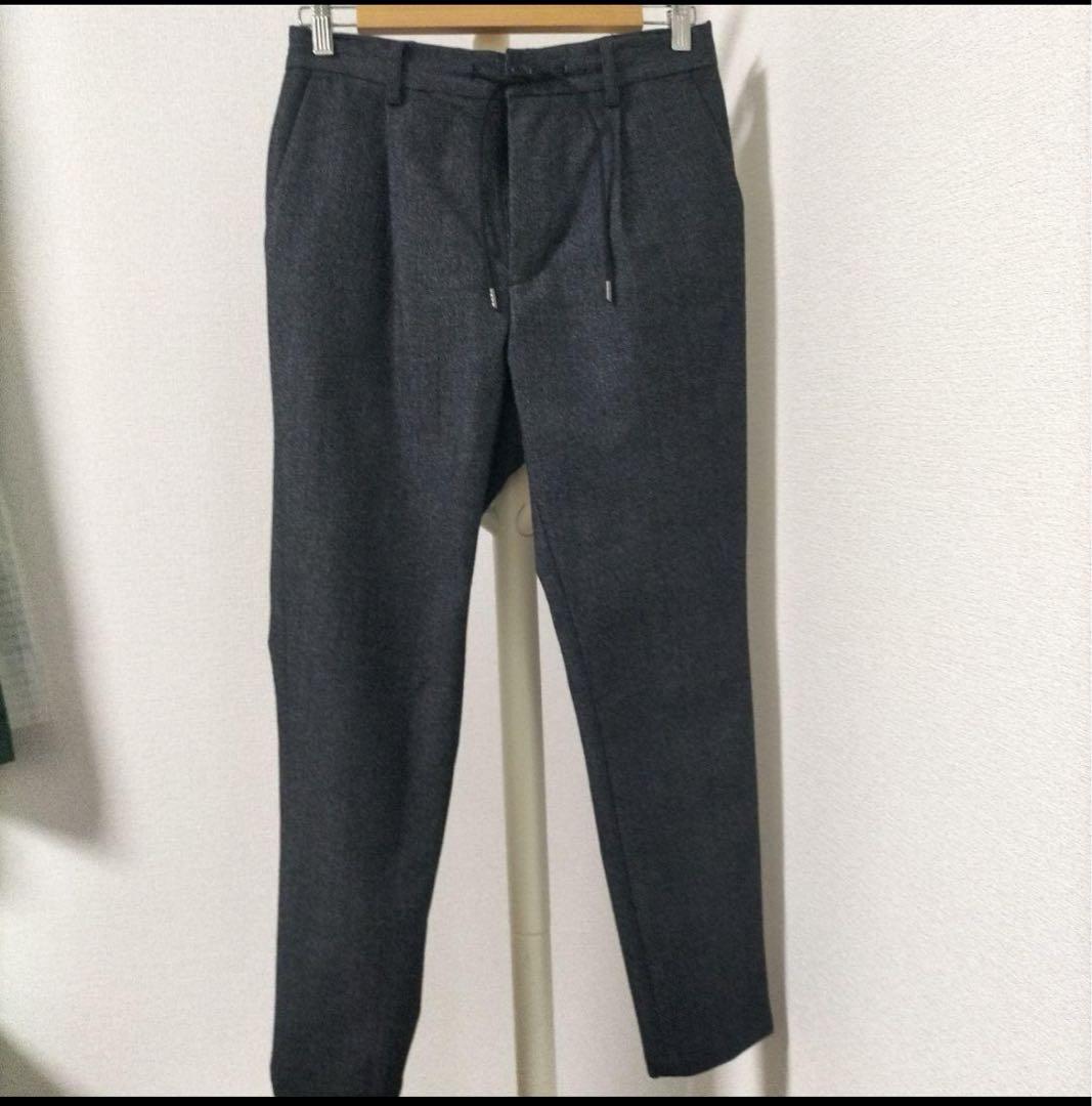 ジュンハシモト ナノライブラリー グレー ウール混紡 シングルブレスト