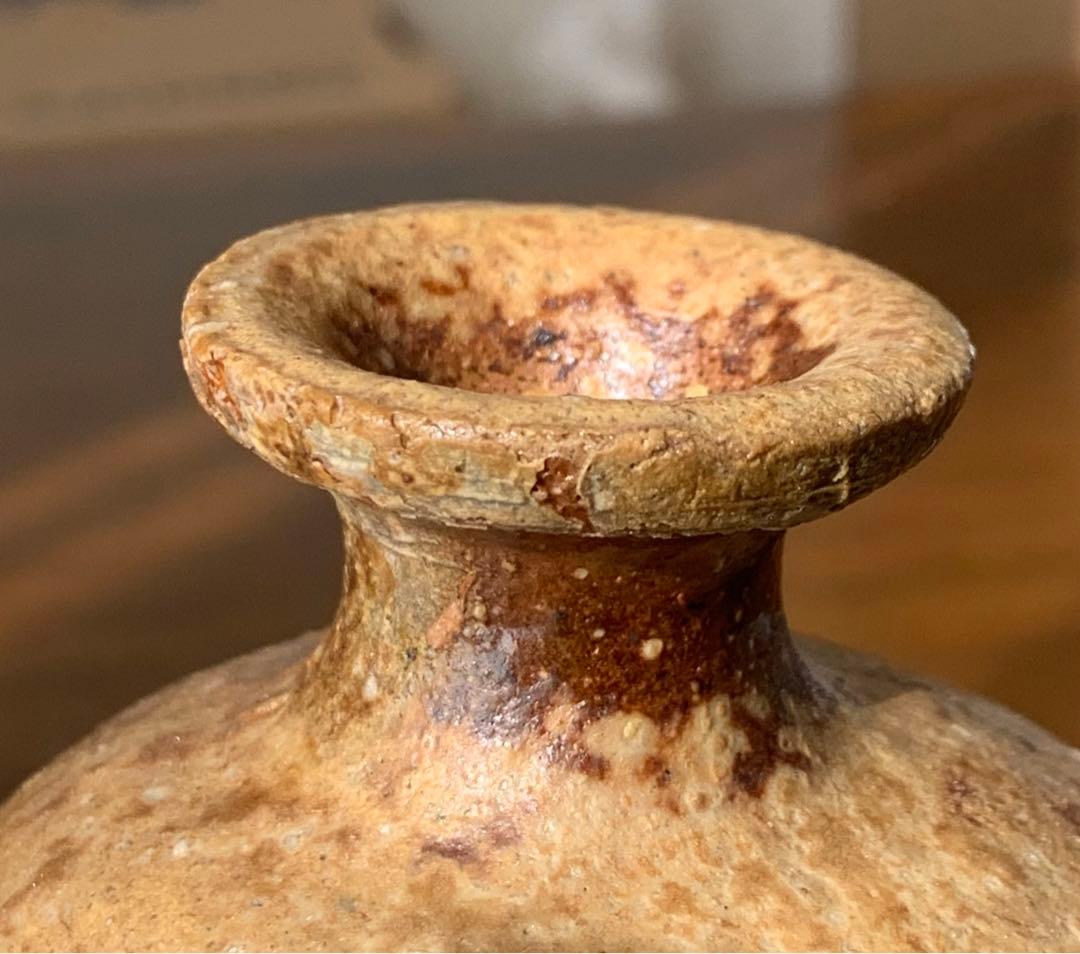 渡辺聡師森陶岳備前焼花入