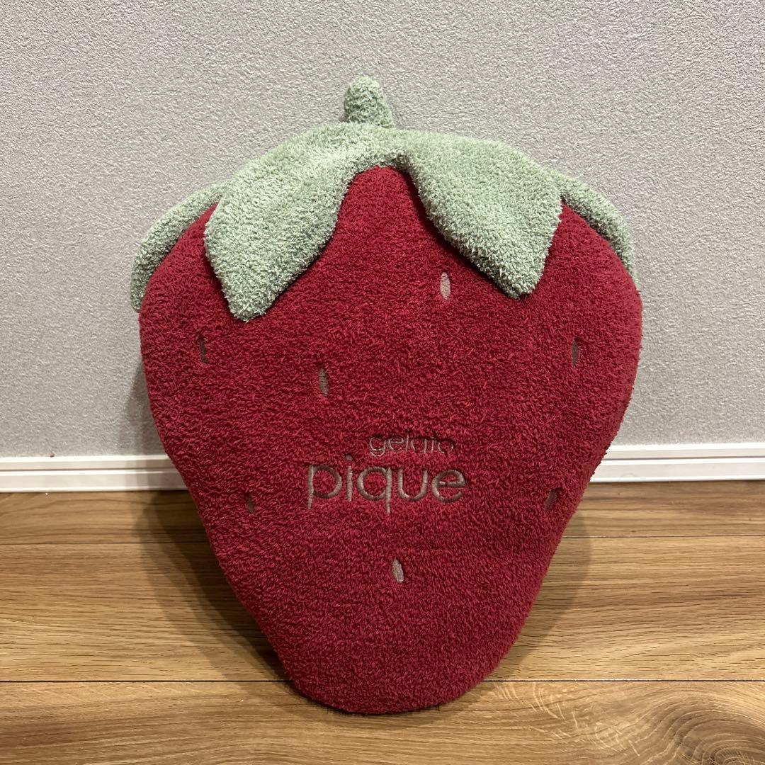 ジェラートピケ いちご クッション gelato piqué ストロベリー - メルカリ