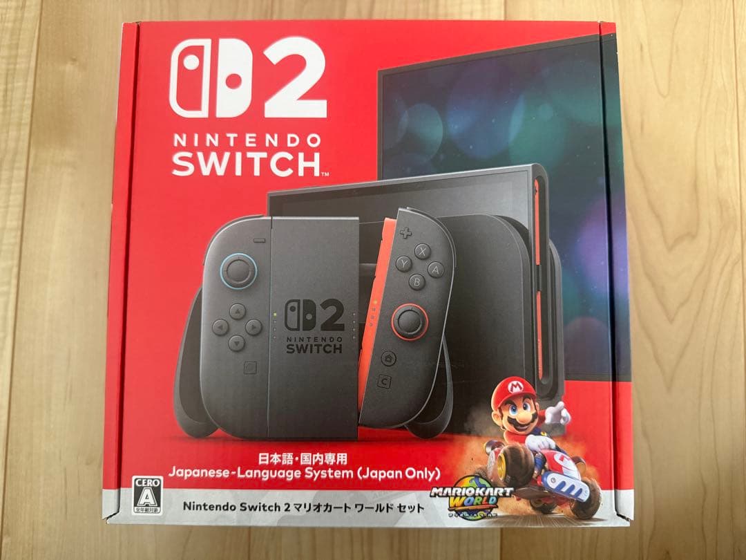 【新品未開封品】Nintendo Switch 2 マリオカートワールドセット Nintendo Switch 【セット商品】【送料無料(宅)・即日出荷】Nintendo 2
