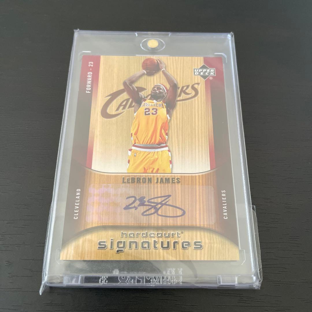 lebron レブロン ジェームズ 直筆サインカード キャバリアーズ - メルカリ