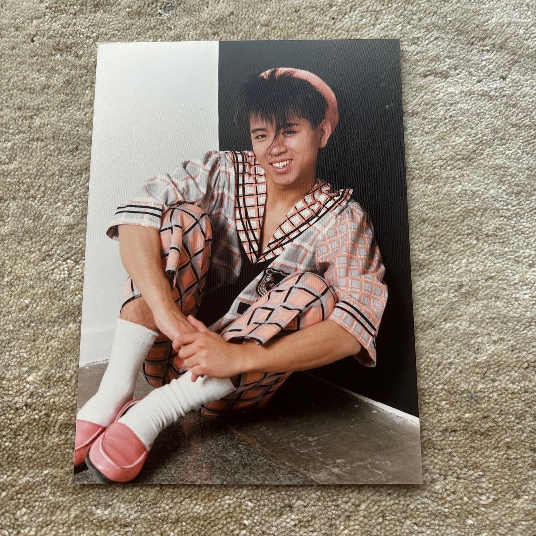 レア！貴重！チェッカーズ 藤井フミヤ 大判写真③ 80年代 当時の写真