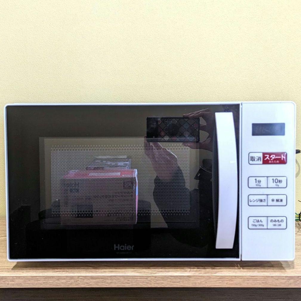 美品〉電子レンジ Haier KS-MW23T17 ホワイト - メルカリ