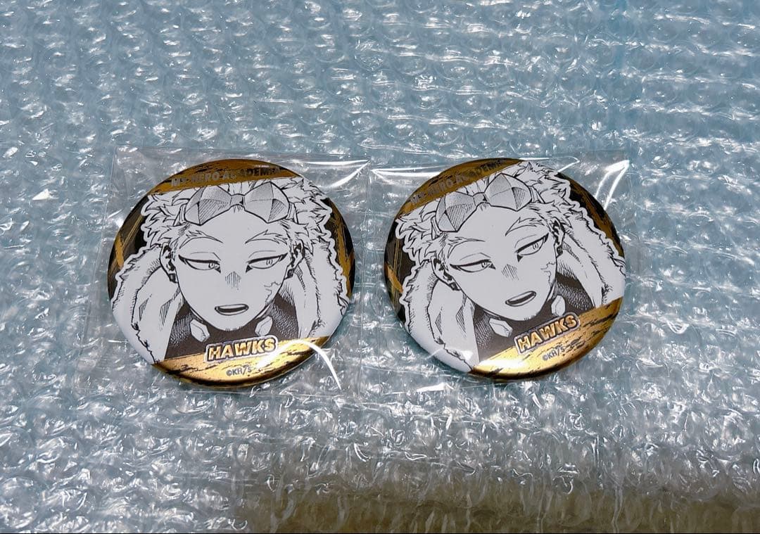僕のヒーローアカデミア ホークス デコレクション 缶バッジ ヒロアカ