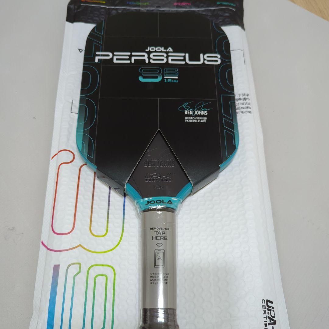 【新品未使用】JOOLA BEN JOHNS PERSEUS 3S 16MM JOOLA Ben Johns Perseus 3 14mm Pickleball Paddle