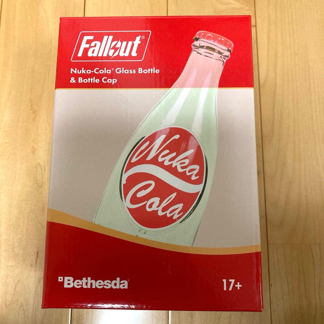 新品未開封 Fallout ヌカ・コーラ グラスボトル＆キャップ 瓶 公式グッズ Fallout ヌカ・コーラ・ヴィクトリー ガラスボトル&キャップ