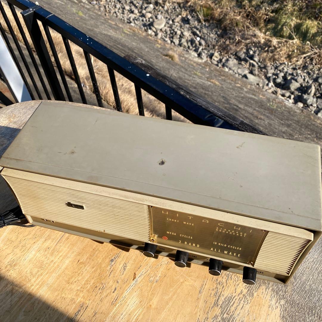 昭和レトロ 日立真空管ラジオ S-560 エリーザ - メルカリ