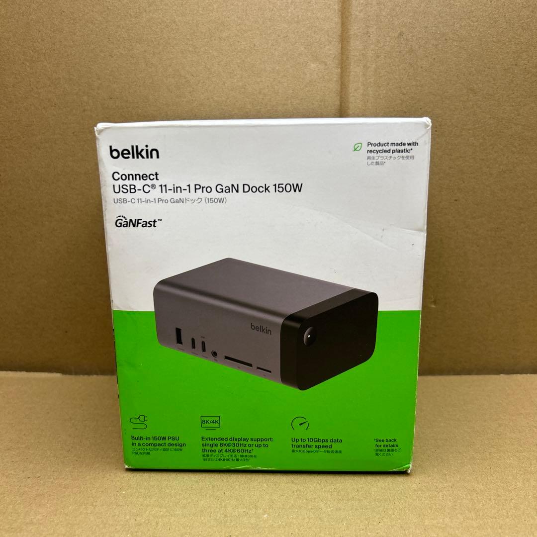 PCケーブル・コネクタ belkin USB-C 11-in-1 pro GaN Dock 150W a2bd1ddfab5b86a7095b5b553d8bec