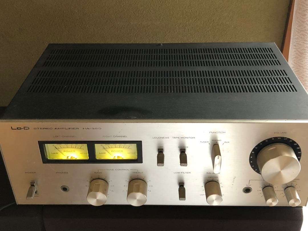HITACHI】 Lo-D プリメインアンプ ステレオアンプ HA-380 - メルカリ