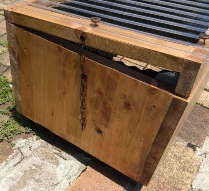 キエーロ耐久性が高い！おしゃれな木製コンポスト 生ゴミを肥料に