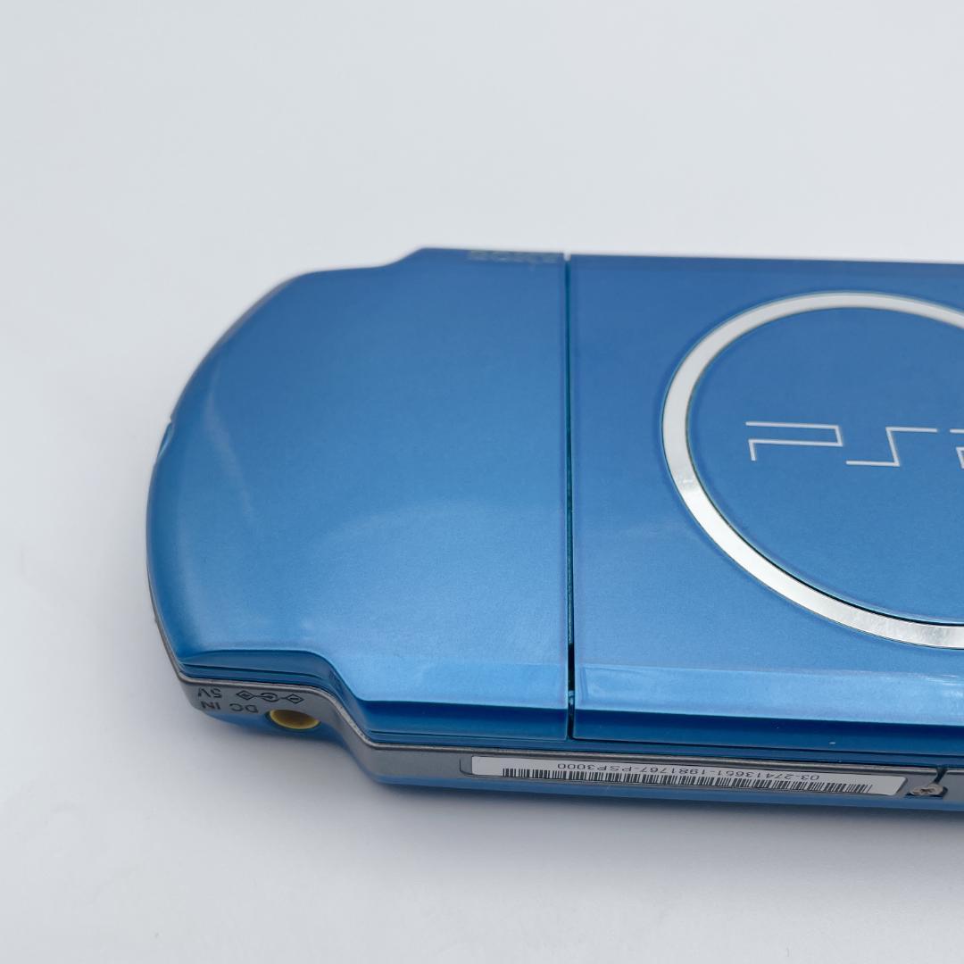 極美品】SONY PSP-3000 バイブラント・ブルー 本体 動作問題なし