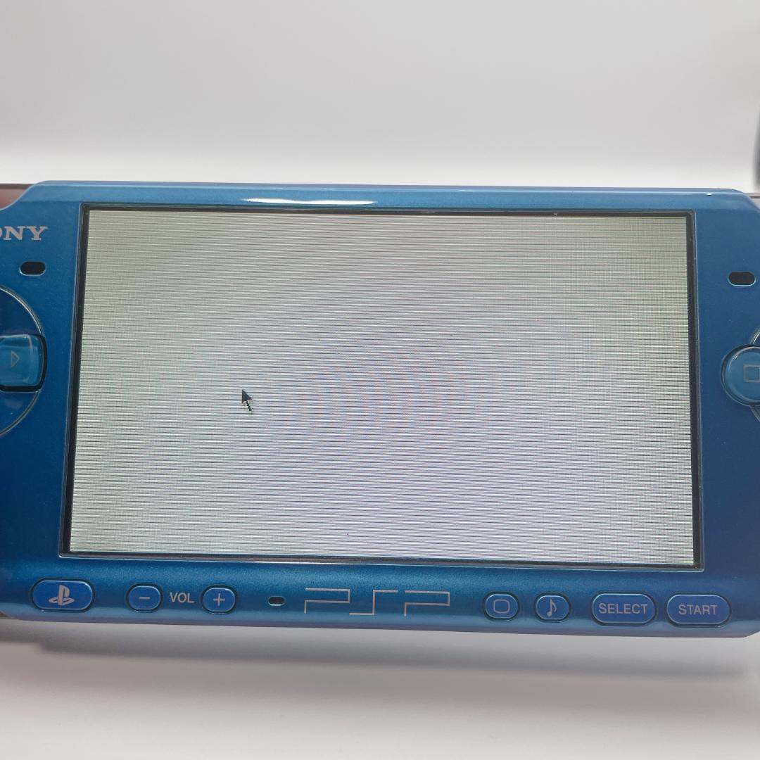 極美品】SONY PSP-3000 バイブラント・ブルー 本体 動作問題なし