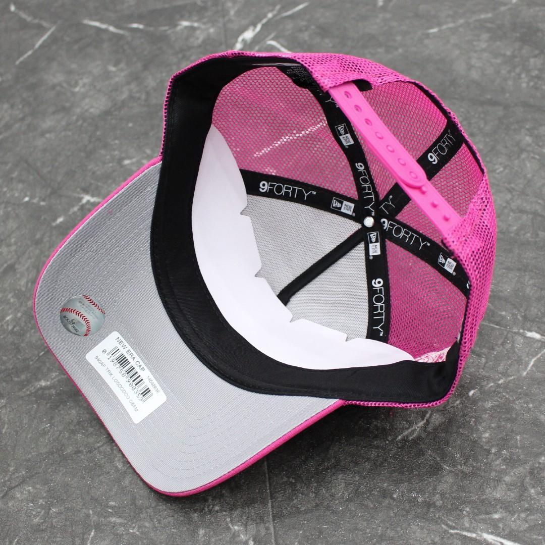 NEW ERA LA ドジャース メッシュキャップ 海外モデル ピンク - メルカリ