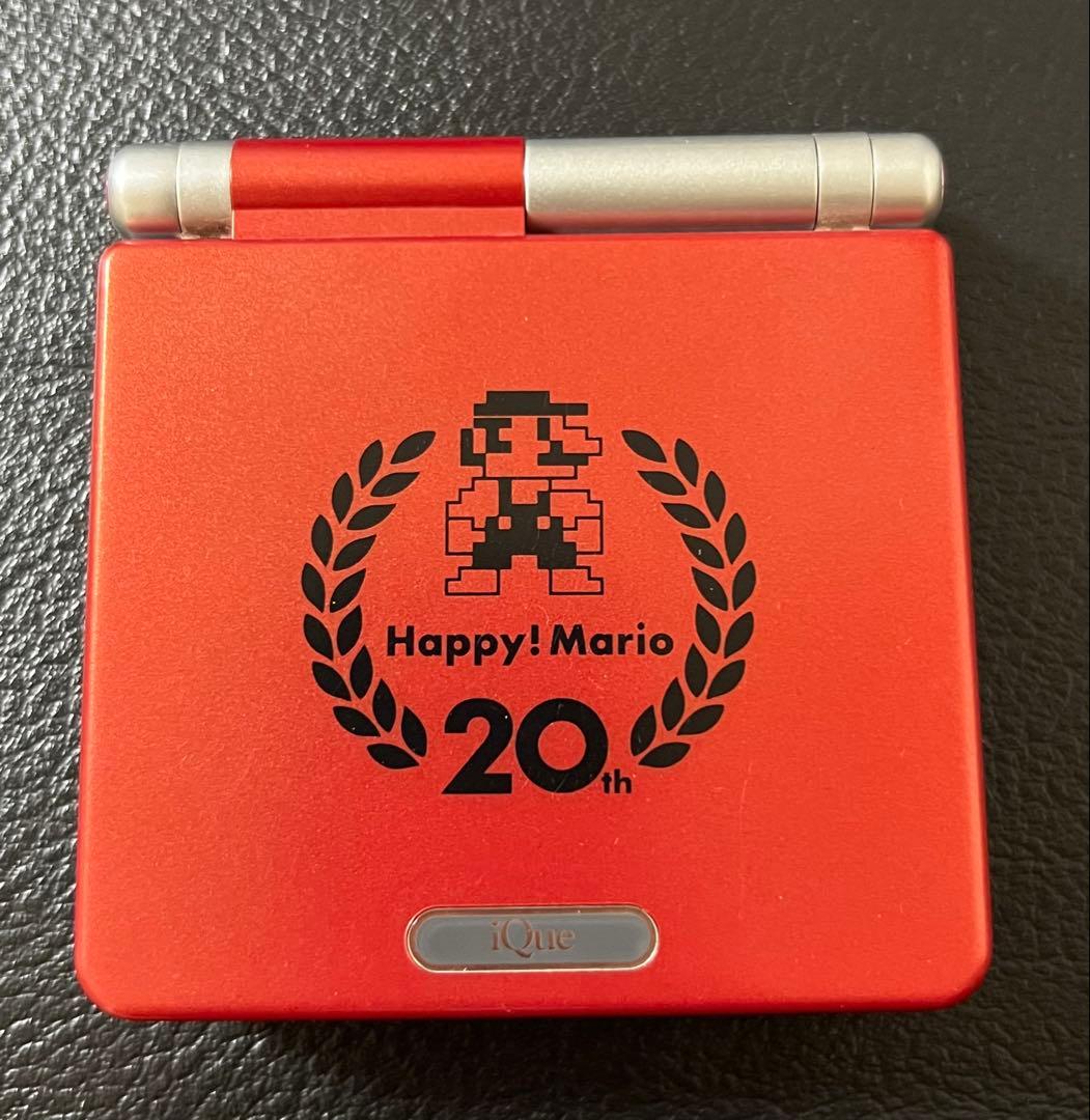 希少【中国版】iQue ゲームボーイアドバンスSP 小神遊 マリオ20周年