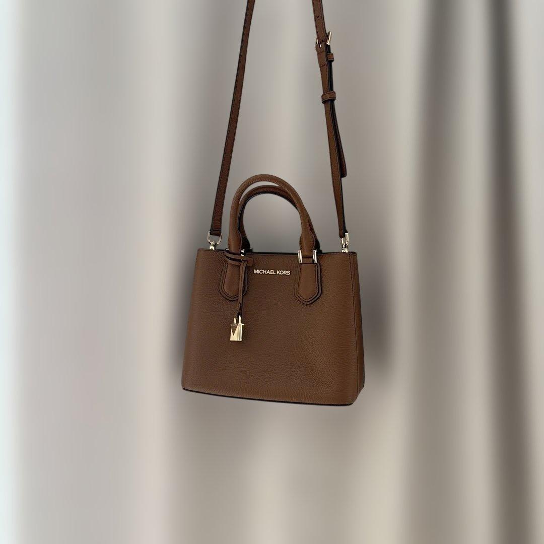 MICHAEL KORS マイケルコース ハンドバッグ ブラウン マイケルコース MICHAEL KORS マイケルコース ミニハンドバッグ