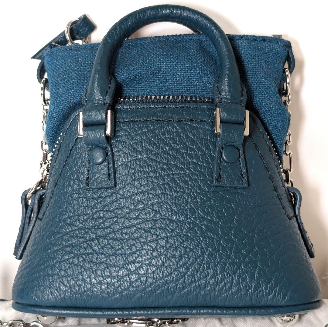 メゾンマルジェラ 5AC ベビー ショルダーバッグ グリーン 新品未使用