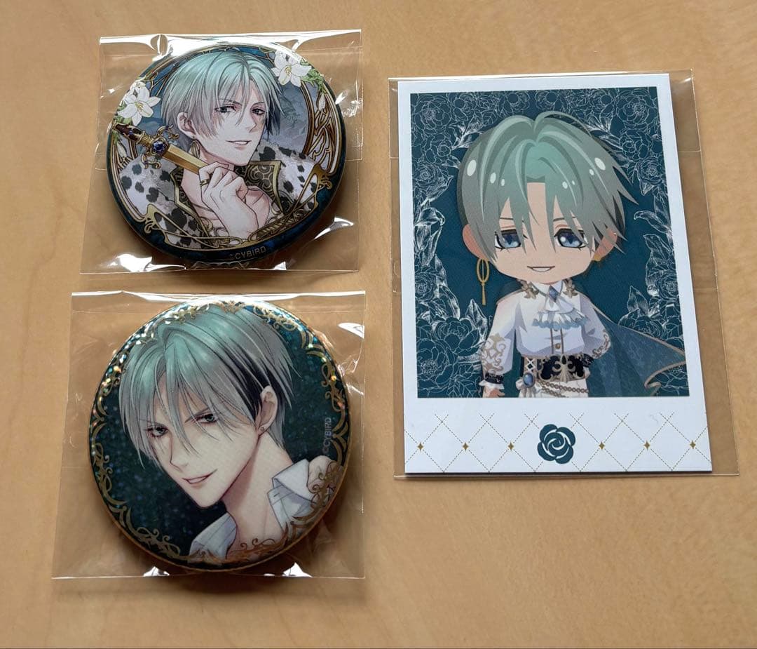 イケメン王子 シルヴィオ 缶バッジ&チェキセット - メルカリ