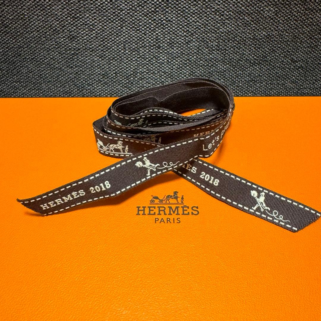 HERMES エルメス リボン 2本 セット 約151cm&約105cm - メルカリ