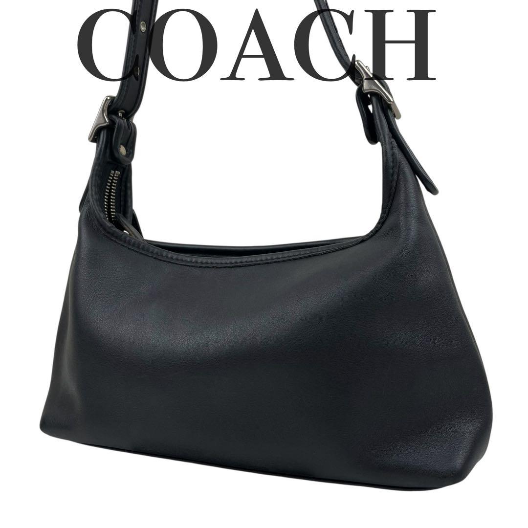 ✨極美品 オールドコーチ ワンショルダー バッグ グラブタンレザー