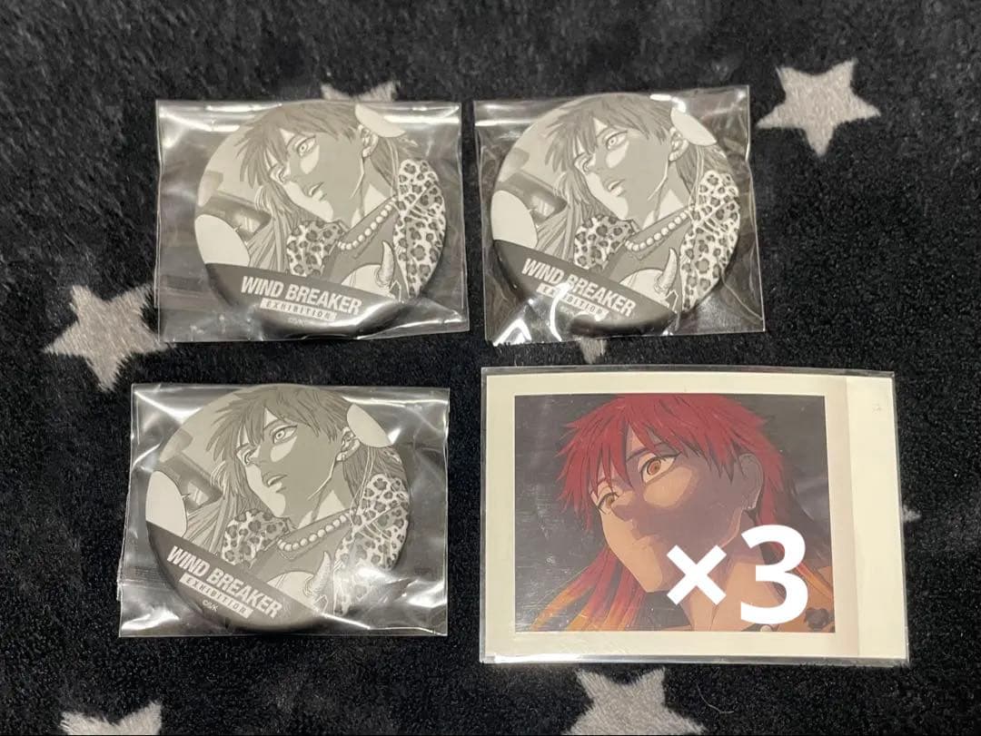 WIND BREAKER ウィンブレ展 コマ缶 焚石矢 缶バッジの通販はau PAY