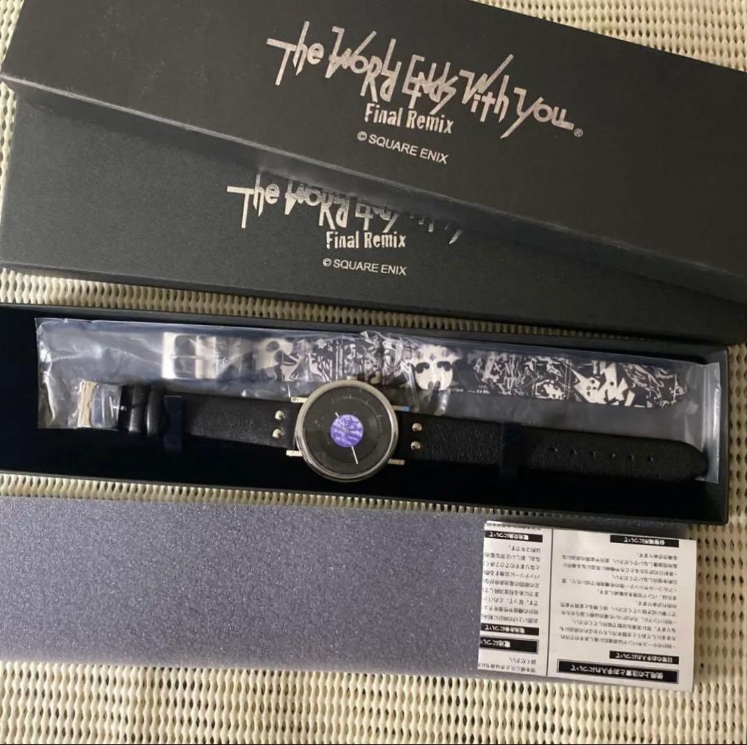 未開封スクウェアエニックスすばらしきこのせかいコラボ腕時計 すばらしきこのせかい -Final Remix-」とコラボした「腕時計