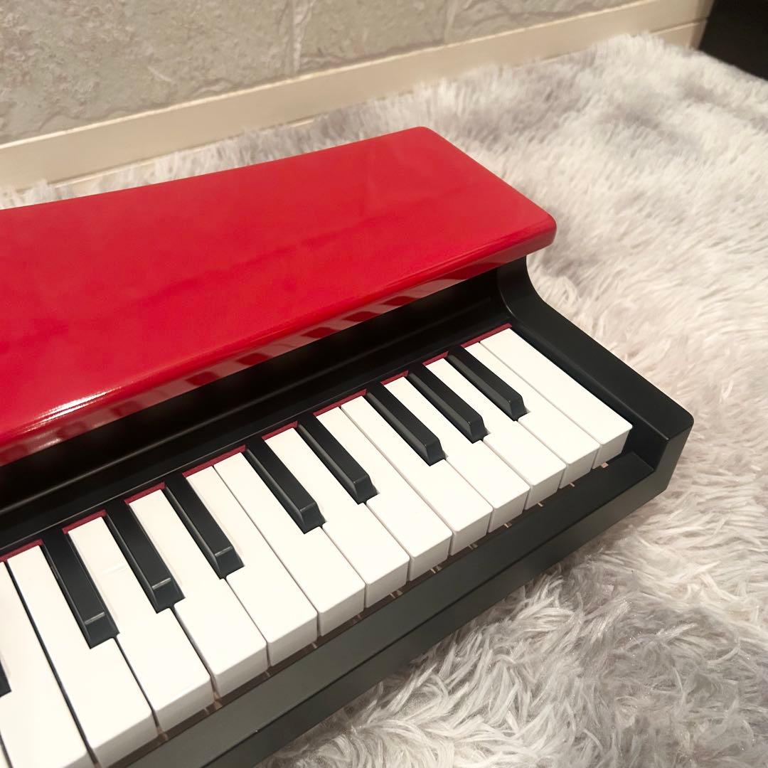 極美品】 KORG MICROPIANO ミニ鍵盤61鍵 レッド - メルカリ