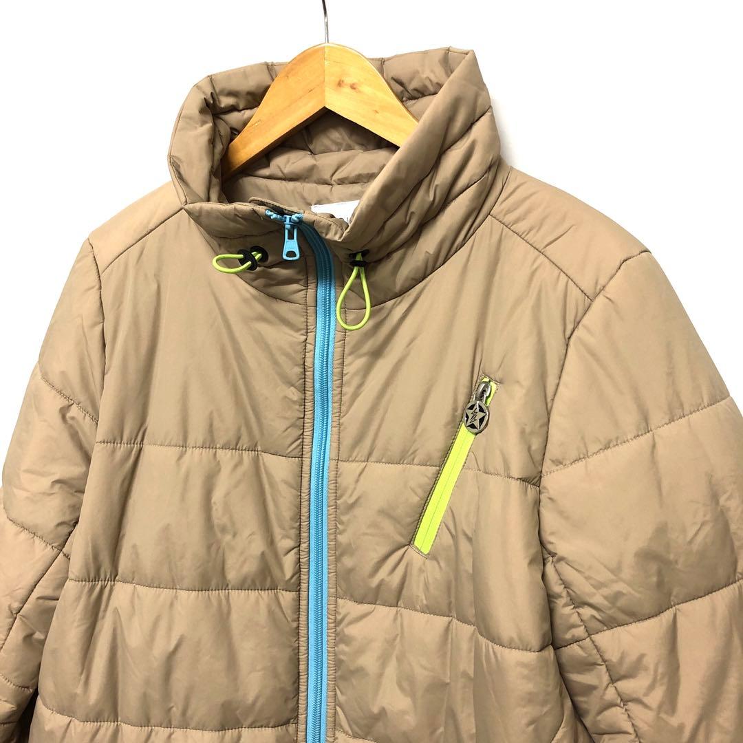 □ SUPER LADY 山本寛斎 ヤマモトカンサイ 中綿 コート ベージュ L