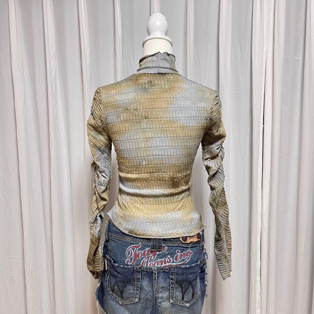 Crank seoulトップス 韓国ブランド ギャル フェアリーグランジ y2k