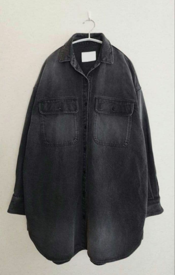 ガリャルダガランテ デニムオーバーシャツ ブラック - メルカリ